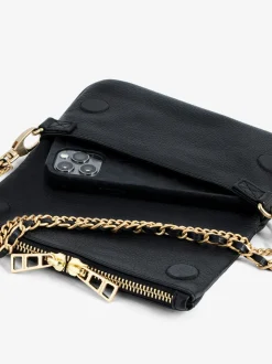 Sale Zadig & Voltaire Rock Nano ClutchICONIC Noirgold